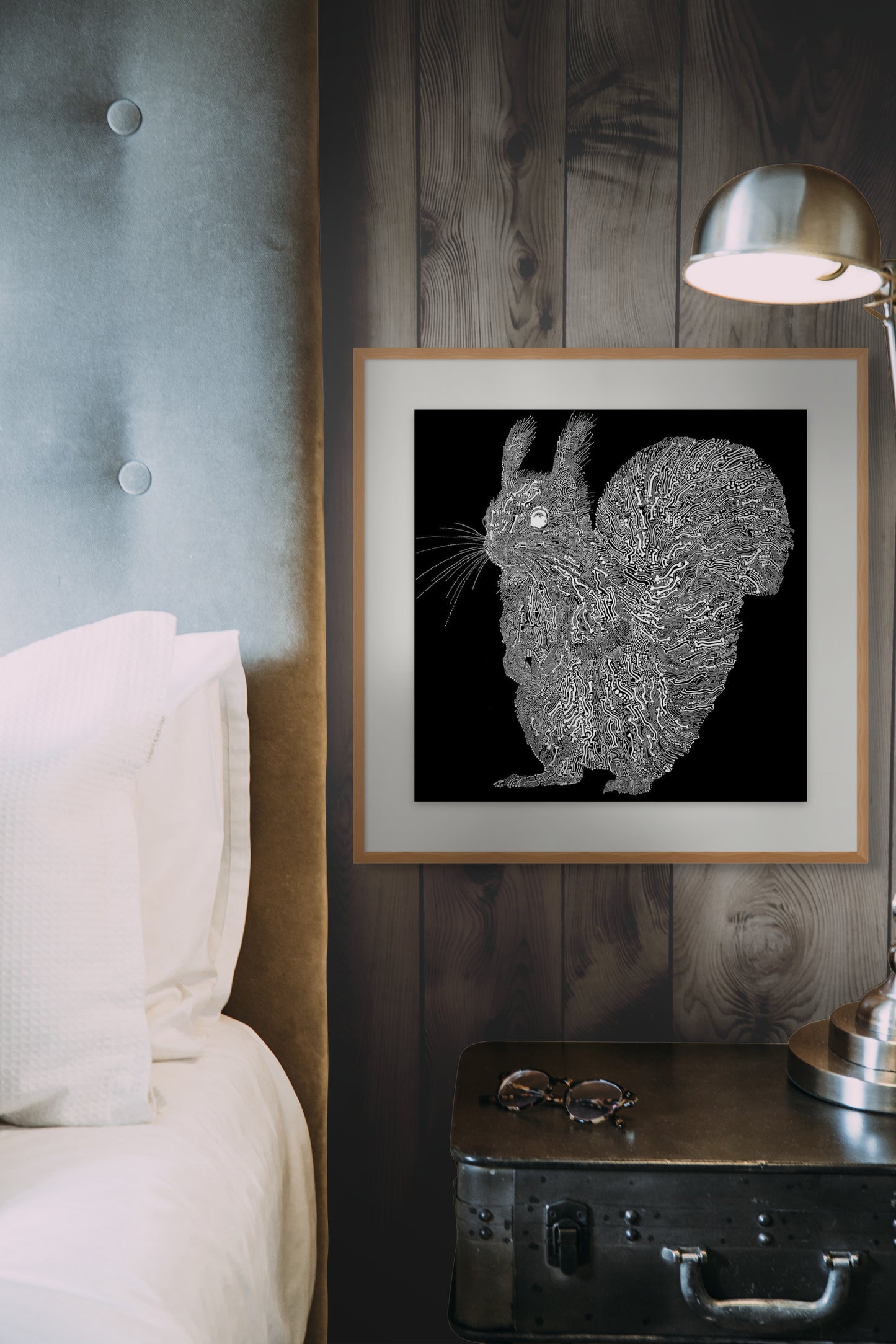 THE ARK OF EXTINCTION/RED SQUIRREL LIMITED EDITION PRINT - 50